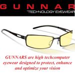 Gunnar Rocket Amber Onyx Indoor Digital Eyewear