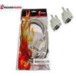 Wicked Wired 2m Female 9Pin D-Sub (DB9) To Female 9Pin D-Sub Null Modem Direct S