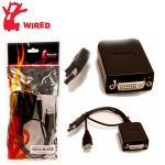 Wicked Wired Active Display Port To DVI Adapter