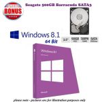 Microsoft Windows 8.1Std 64Bit OEM (Full Version) PLUS SATA3