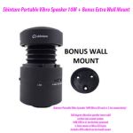 Shintaro Portable Vibro Speaker 10W + Bonus Extra Wall Mount