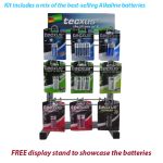 Tecxus Alkaline Battery KIT + Stand