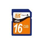 Team SDHC 16GB Class 4 SD Card